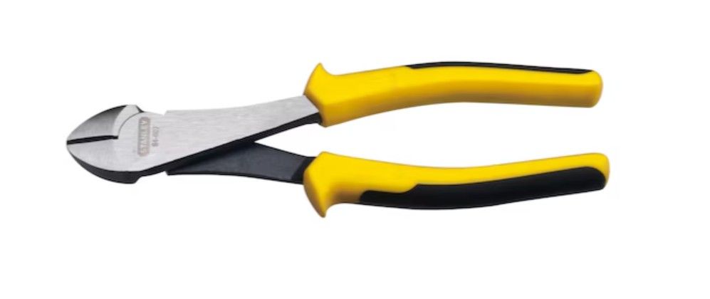 Stanley 8" Heavy duty diagonal cutting pliers