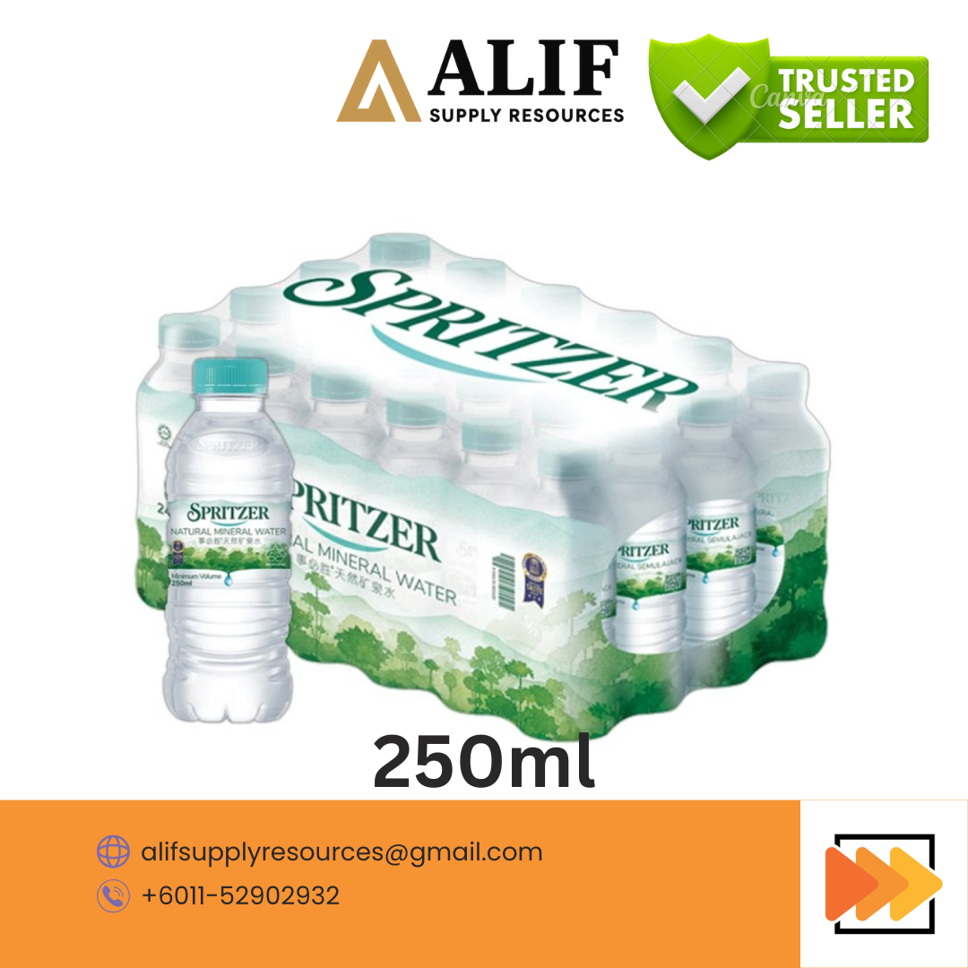 Spritzer Natural Mineral Water 24 X 25OML / SPRITZER AIR MINERAL 24 X 250ML