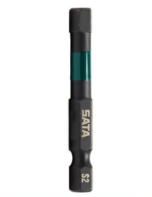 Sata 10PC 1/4’’ IMPACT BITS, 50MM L, HEX 4MM