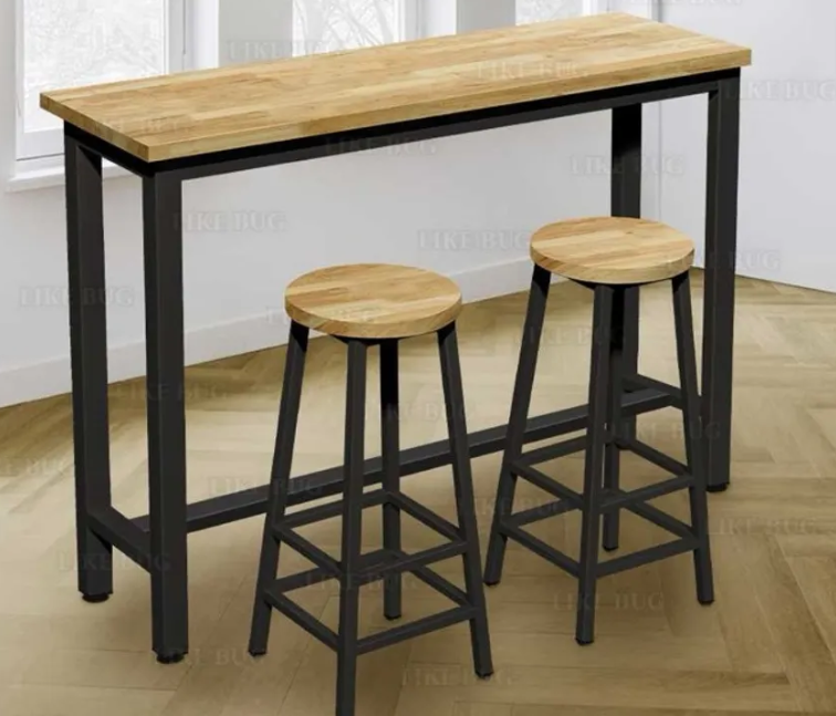 Meja Bar Set 1+2S Bar Table Set DANTE