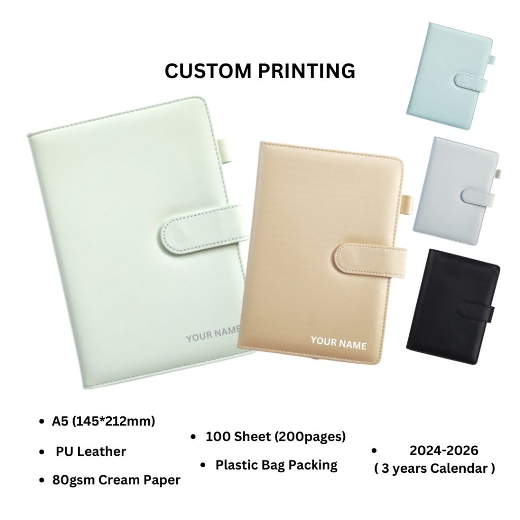 OEM Notebook A5 Planner Custom Printing