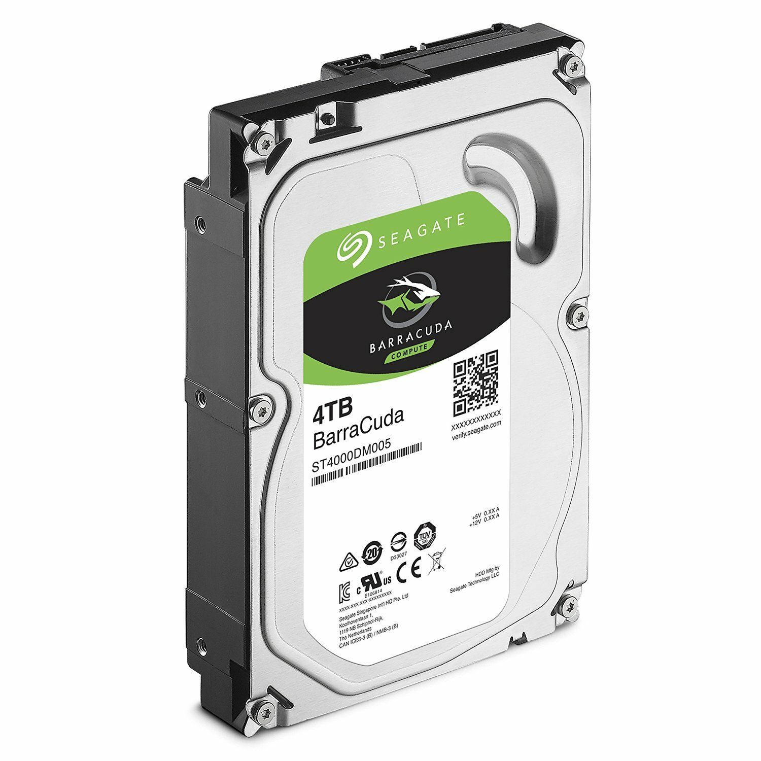 Seagate Barracuda (5400 RPM) 64MB 256MB Cache 3.5" SATA3 HDD - (4TB )