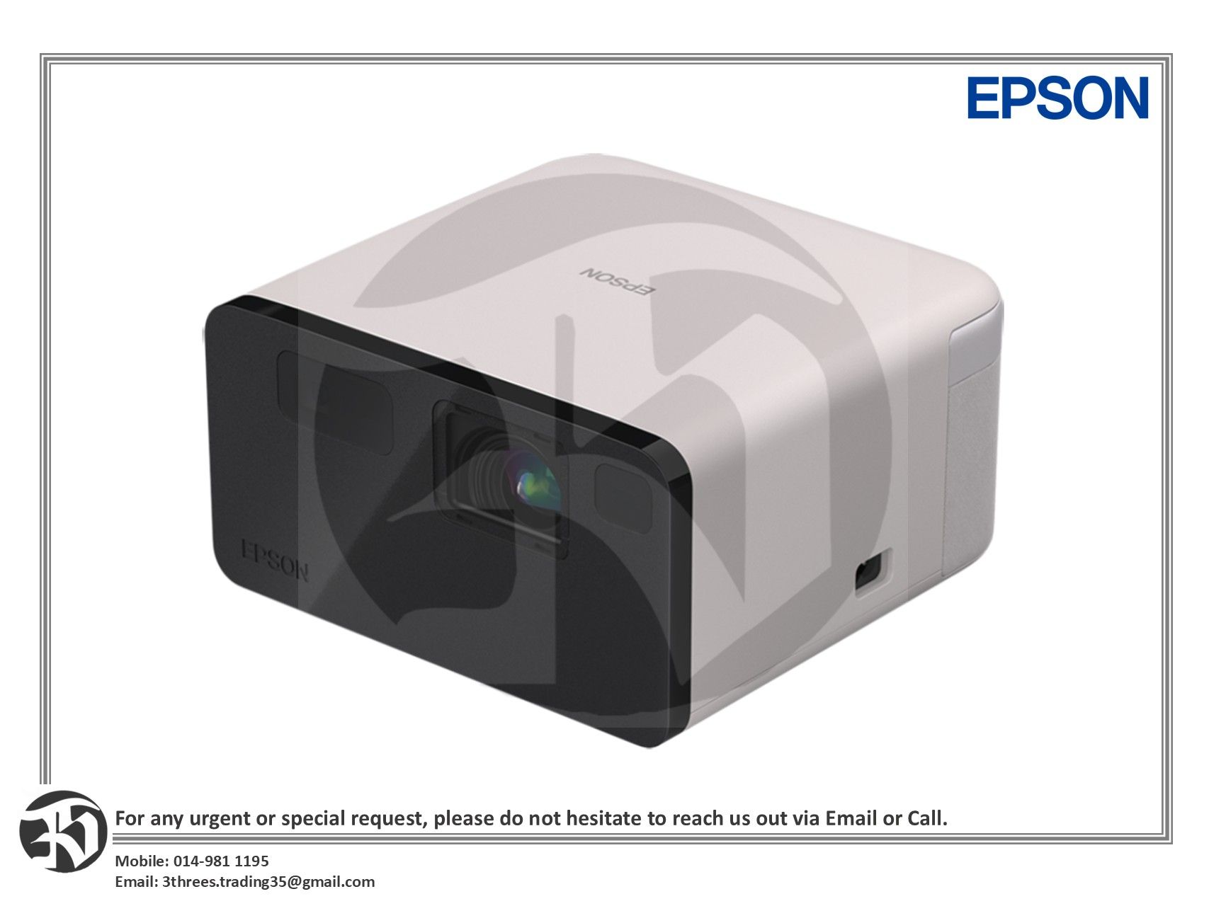 Epson EpiqVision Mini EF-21R Full HD Smart Lifestyle Home Projector