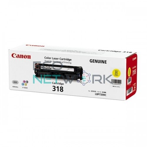 CANON CART 318 YELLOW