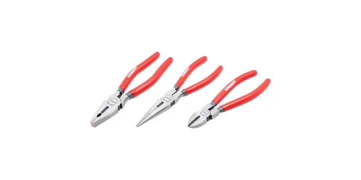 205mm CV PLIER & DIAGONALCUTTER SET 3-PCE