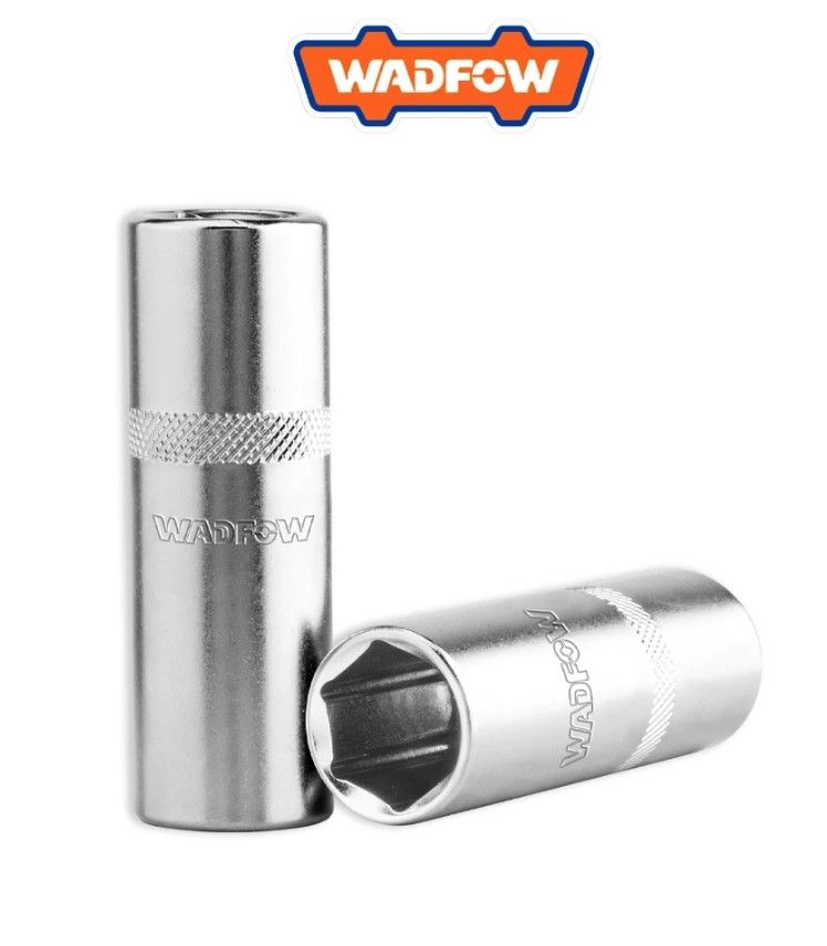 WADFOW SPARK PLUG SOCKET TO USE WITH WRENCH ON CAR & MOTORCYCLE (1/2"/16MM & 21MM) WSC4216/WCS4221