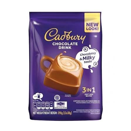 Cadbury 3 in 1 Hot Chocolate Drink 30g x 15
