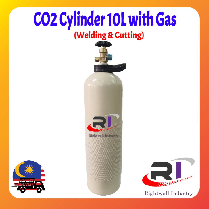 RIGHTWELL PORTABLE CO2/ CARBON DIOXIDE/MIG WELDING GAS (10L)