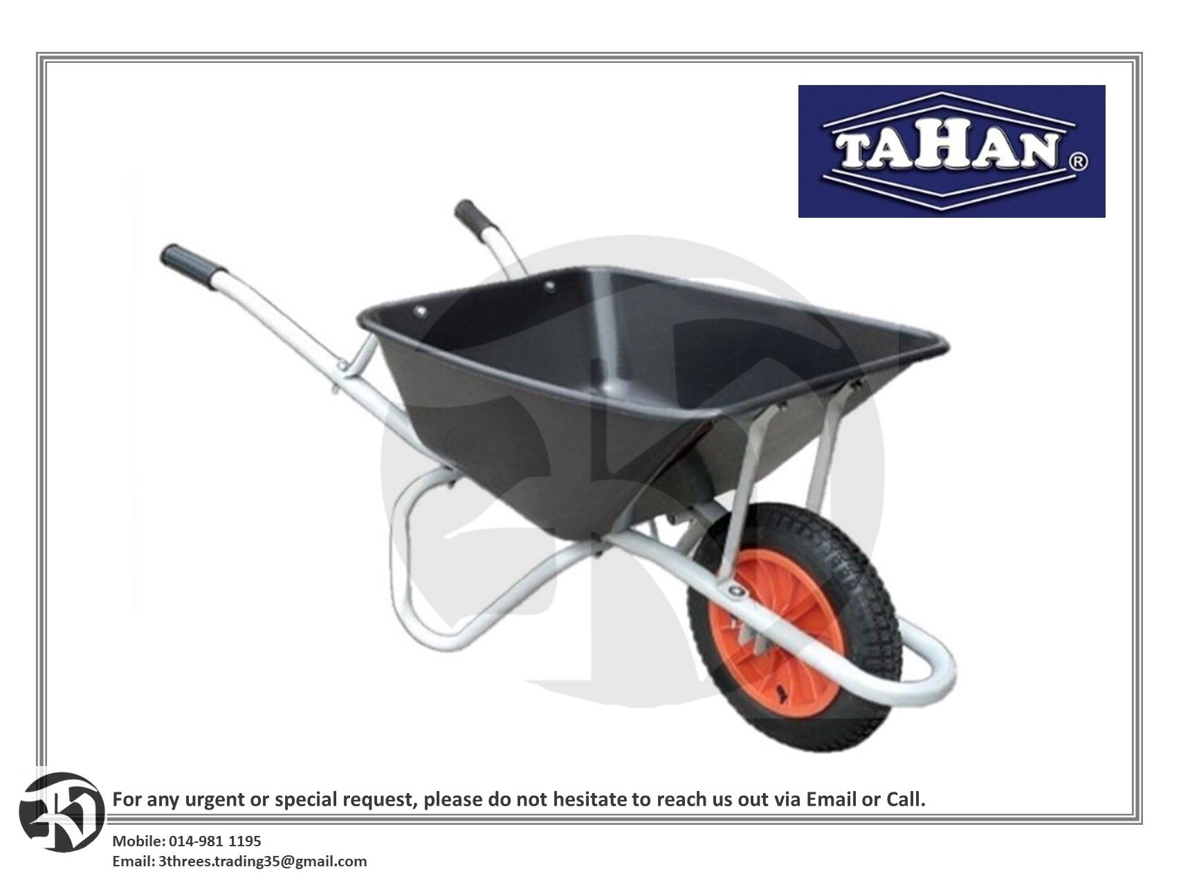 TAHAN-HD Wheel Barrow