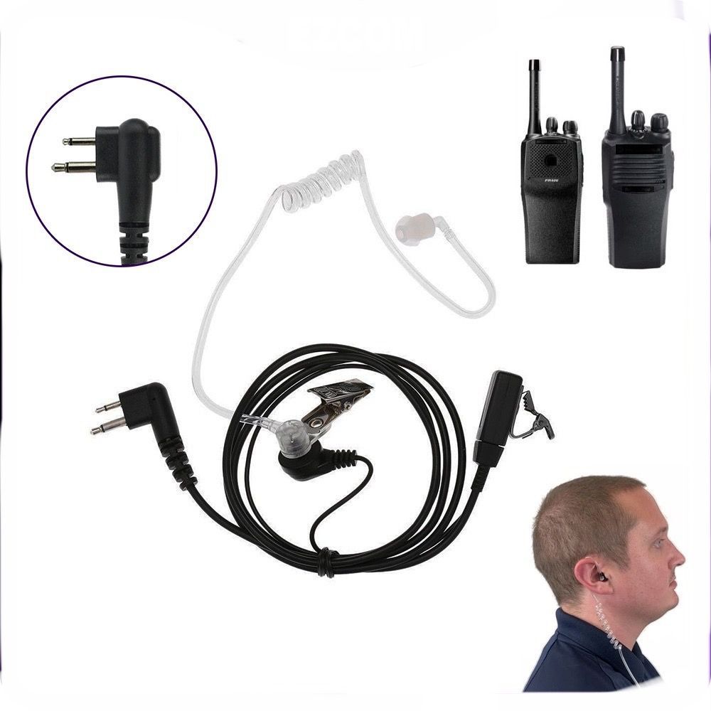 OEM Walkie Talkie M1 M Pin Headset PTT Hands Free Headphone Earphone Earpiece Air Tube Handsfree with Mic Motorola