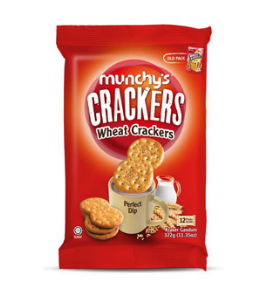 Munchy's Wheat Cracker 12 Pack x 276g