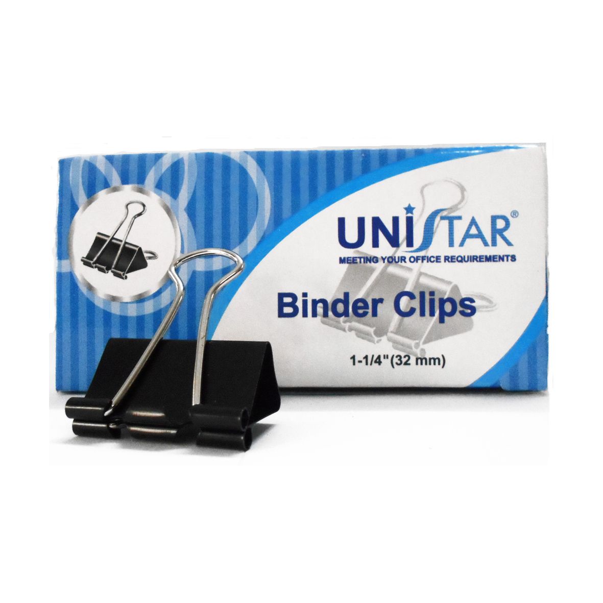 Astar Binder Clip 110 32mm 12 pieces