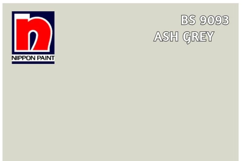 ASH GREY BS 9093- NIPPON EA9 EPOXY FINISH HB (5L) / EPOXY FLOOR PAINT / HEAVY DUTY / PROTECTIVE COATING / EXTERIOR