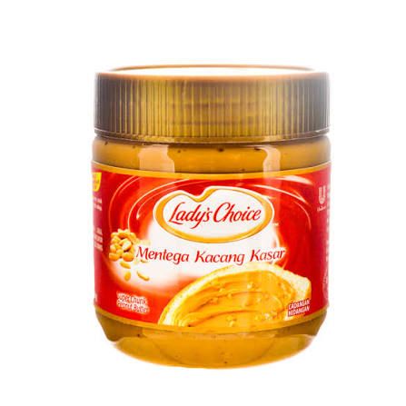 Ladys Choice Peanut Butter Chunky (340g)