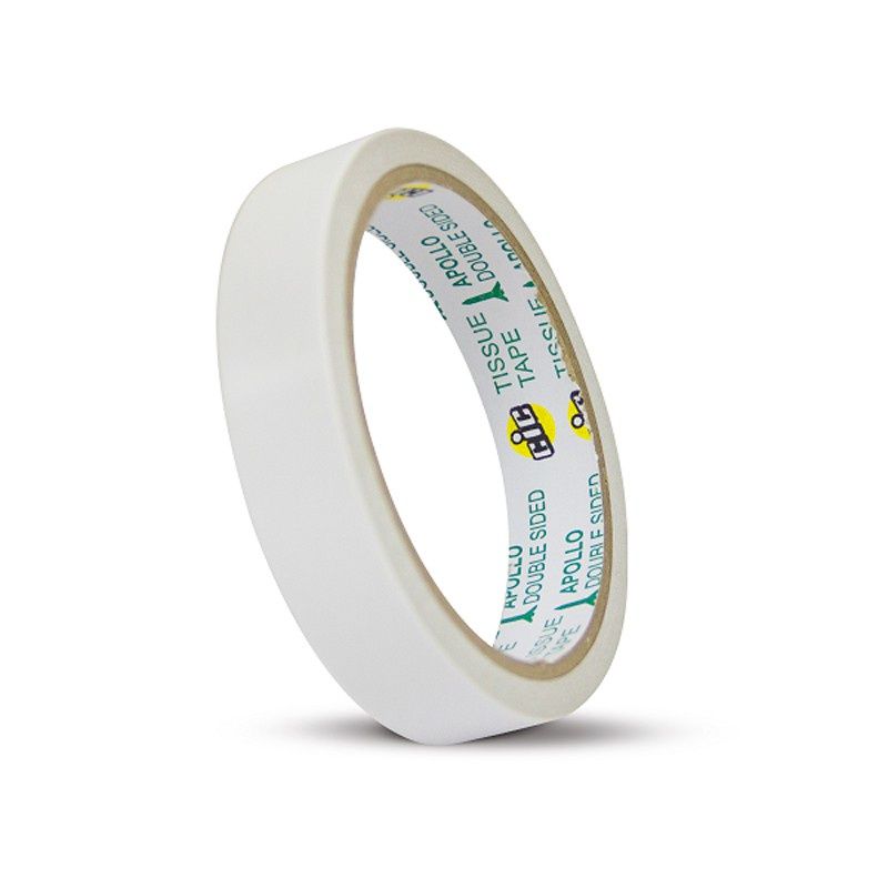 DOUBLE SIDED TISSUE TAPE (5 PIECE X 12MM/18MM/24MM/48MM X 10YARDS)