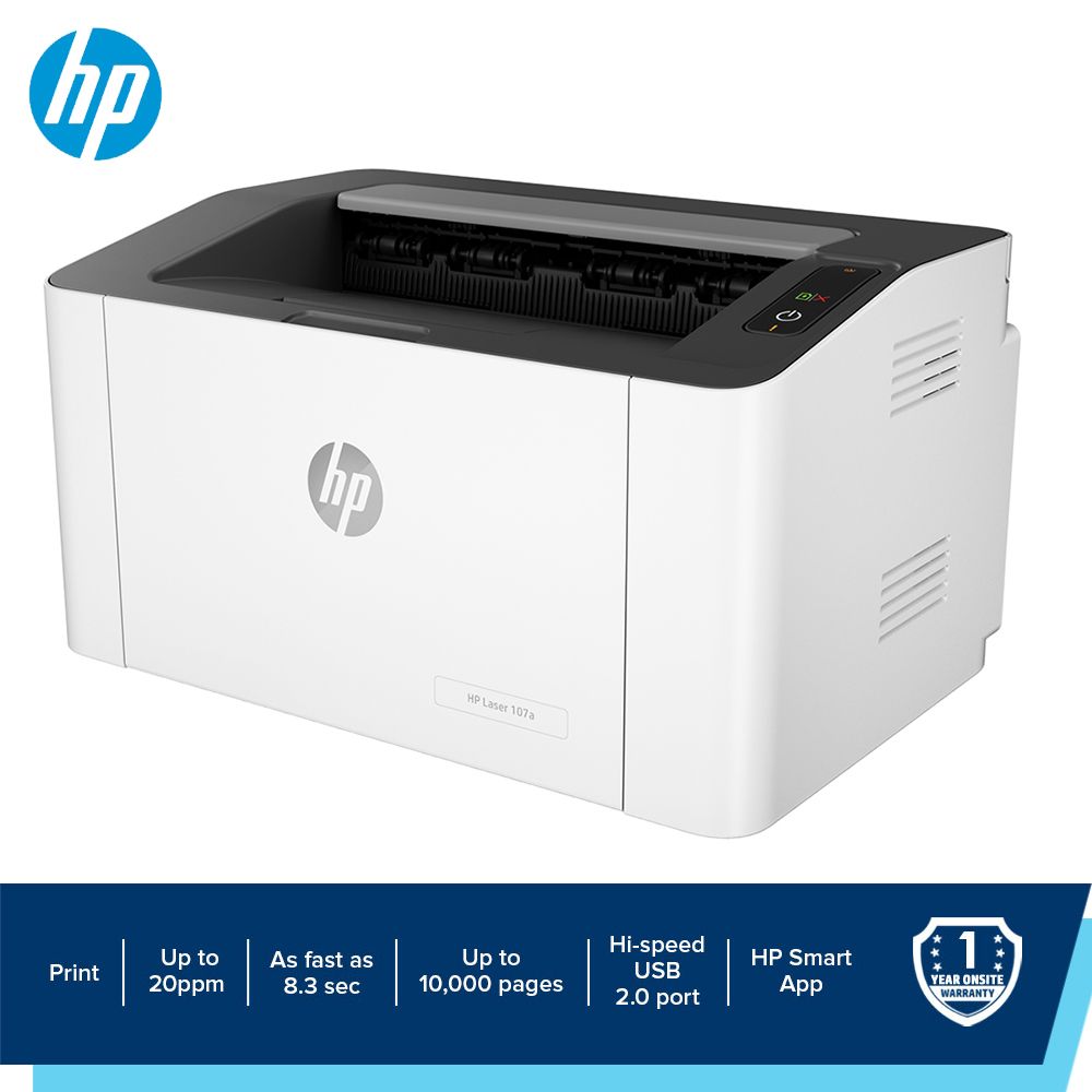 HP 107A Mono Laserjet Printer