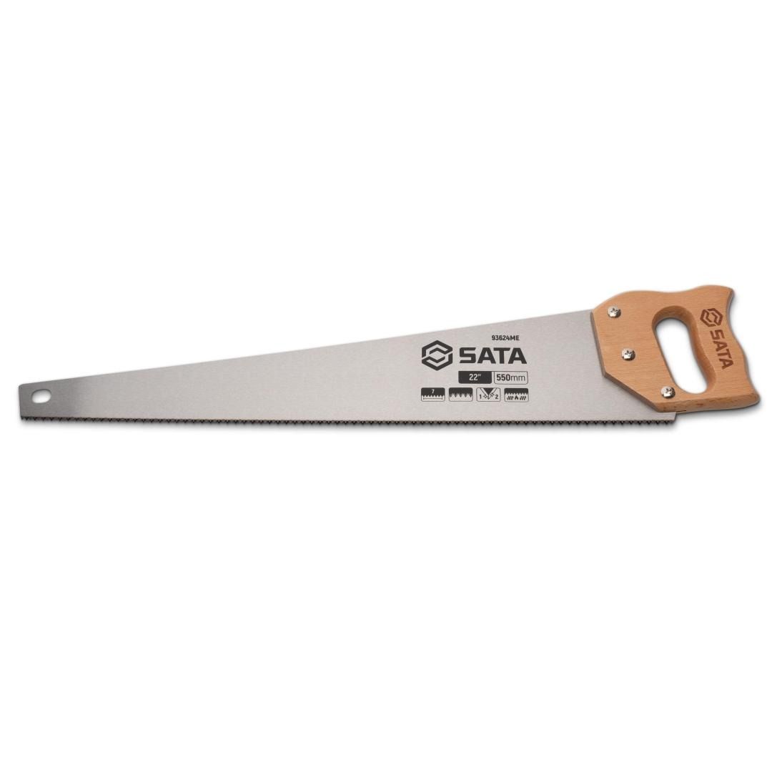 Sata WOOD HANDLE HAND SAW 500MM, 7 TEETH / 20”