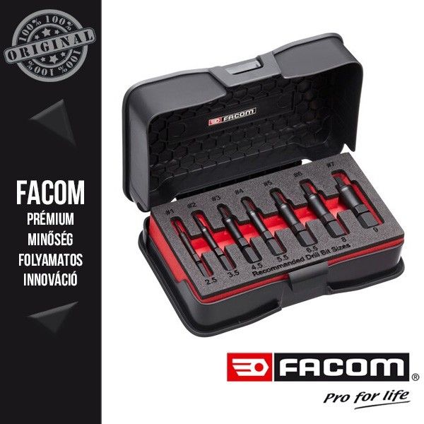Facom *Facom SXE.J7MGRPPB 7 Piece OGV Screw Extractor Set