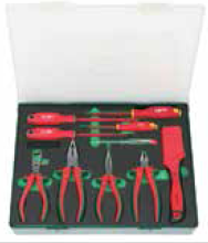 JONNESWAY 10PCS 1000V INSULATED TOOL SET