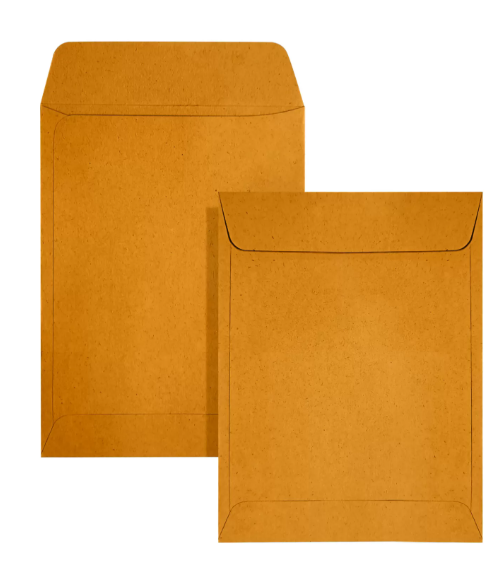 10"X15" CAPTAIN 105GM GOLD KRAFT P&S POCKET ENVELOPE (250'S/BOX)