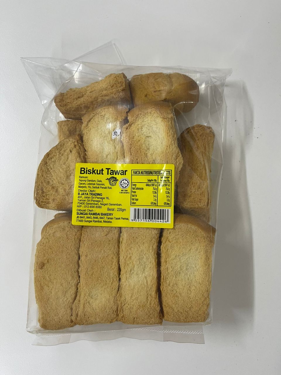 ROTI KOK / BERGULA / TAMPA GULA