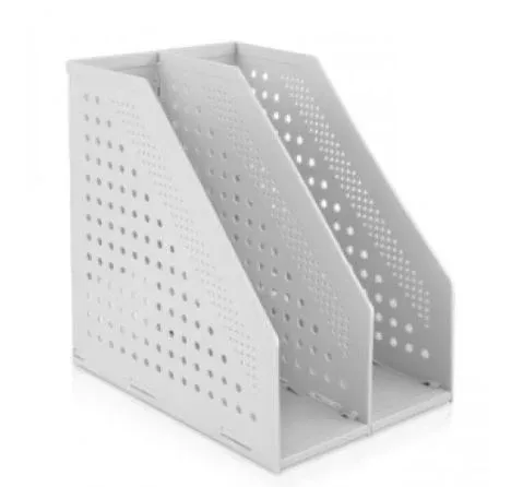 Deli 2 layer Foldable Magazine Holder No.78999 255x243x168mm