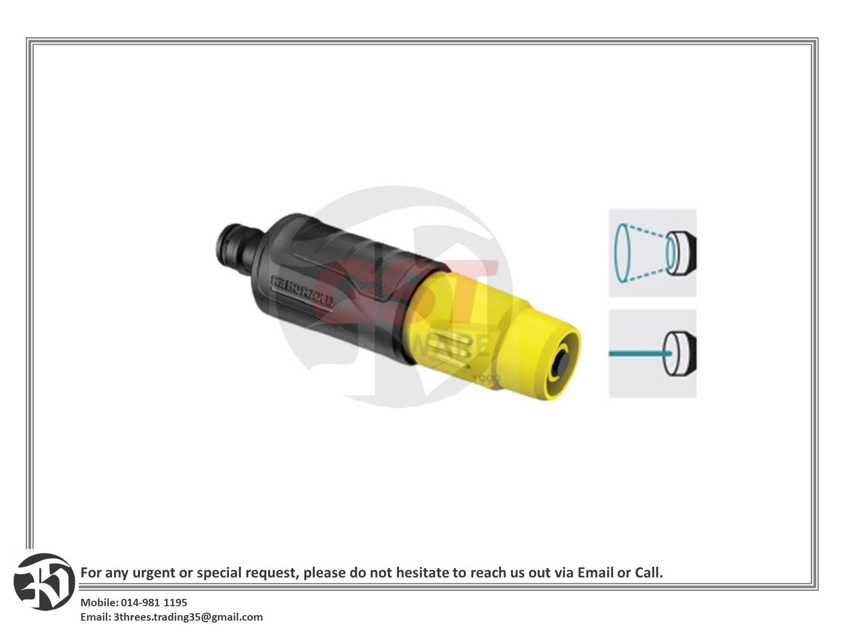 Karcher Nozzle Set Garden Hose Nozzle Water Hose Nozzle Garden Nozzle