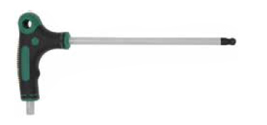 JONNESWAY TWO WAY BALL POINT & HEX KEY, SIZE: 3/32" X 110MM