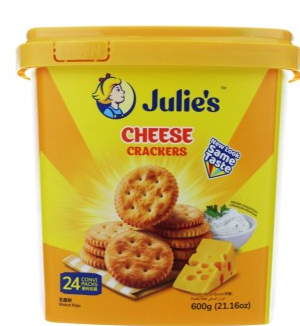 Julie's Cheese Crackers 700g