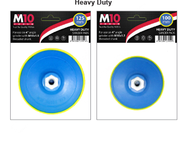 M10 H.D Sanding Pad For Angle Grinder