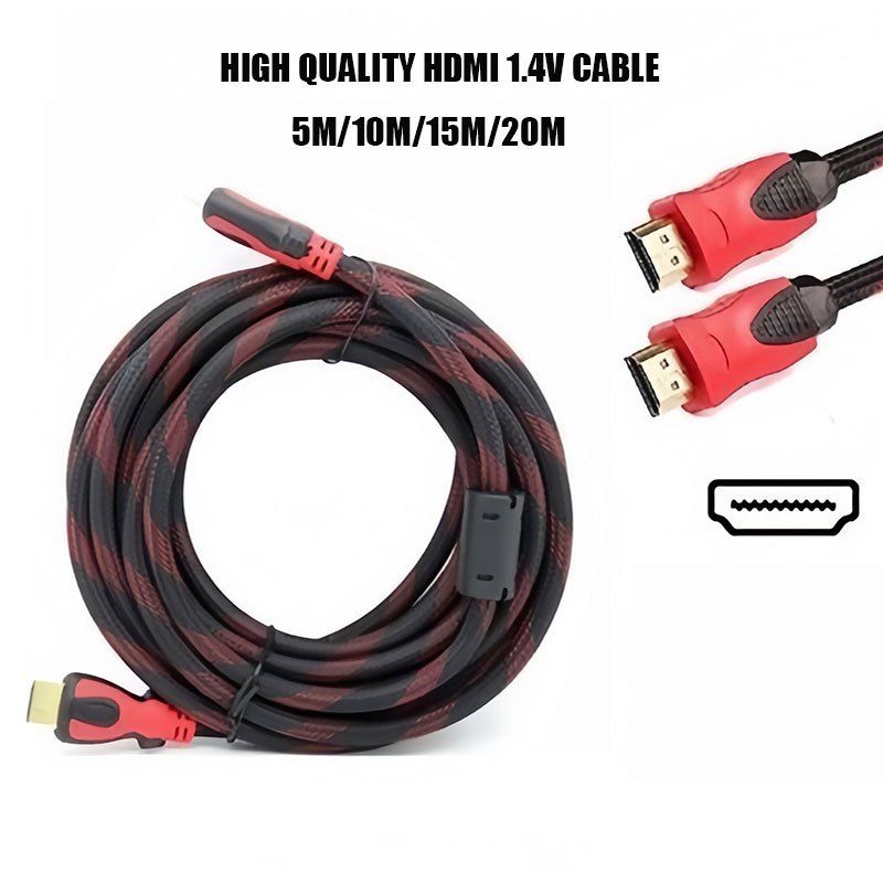 HDMI to HDMI 1.4 CABLE (5M) (10M) (15M)(20M) /Cable /HDMI Cable /HDMI To HDMI 1.4 Cable