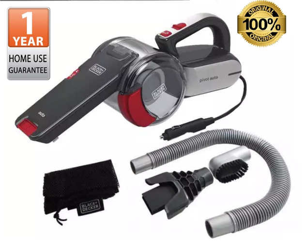 Black & Decker 12V Pivot Car Vacuum