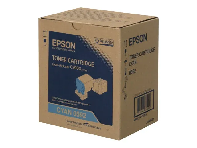 Genuine Malaysia Epson Warranty Epson - Epson C13S050592 Cyan Toner Cartridge