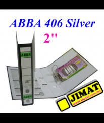 ABBA Arch File Silver 2"