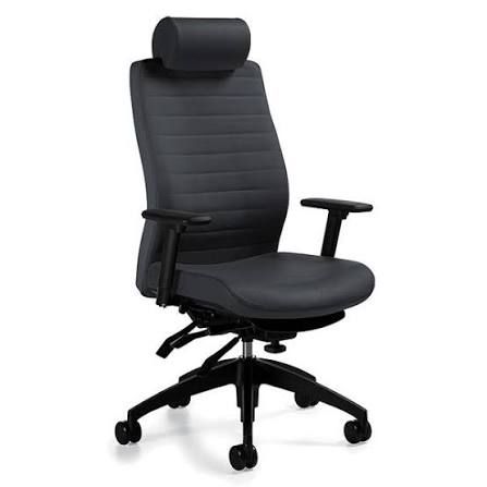 Reliance Ergonomic High Back Chair with Head Rest (Fully Black) / Office Chair / Executive Chair / Mesh Chair / Kerusi Pejabat / Kerusi Eksekutif / Kerusi Ergonomik # Chrome Steel Base # Buatan Malaysia # YX-370HB # RS2496 (KTT : 1 Unit)