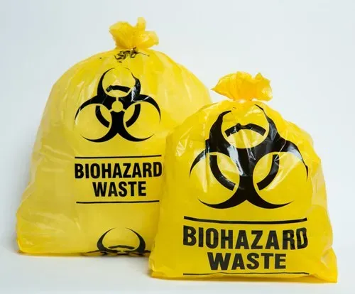 bag yellow garbage size 22" x 27"