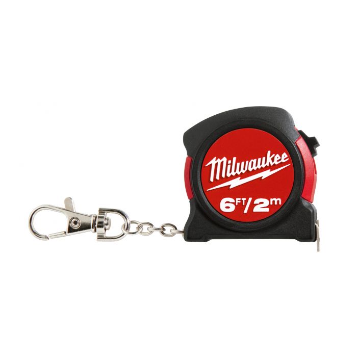 Milwaukee 2m / 6ft Keychain Tape Measure 48-22-5506
