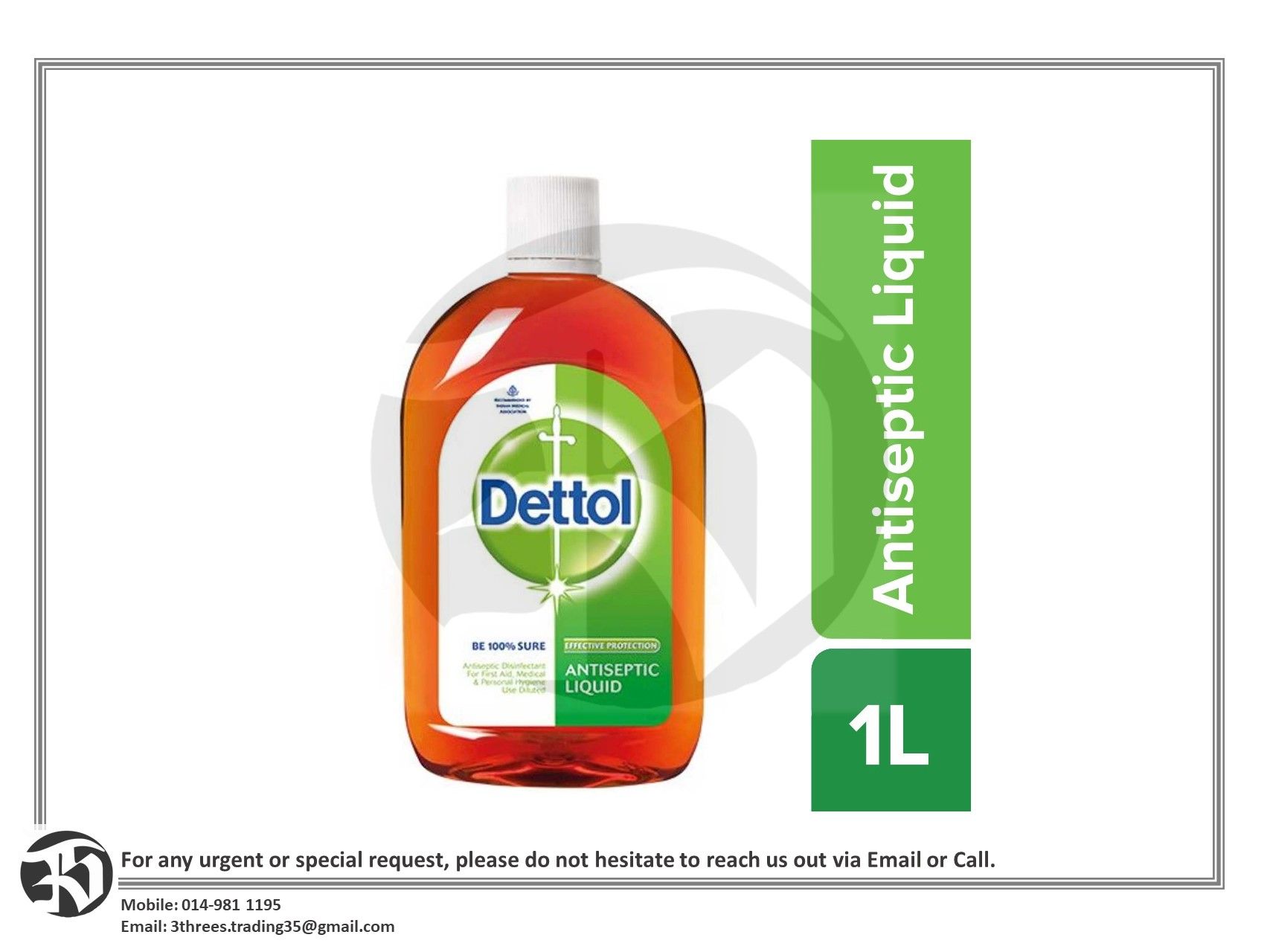 Dettol Antiseptic Liquid 1L