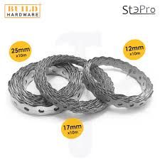 Multi Purpose Stainless Steel Steel Band 10Meter (12MM / 17MM/ 25mm)