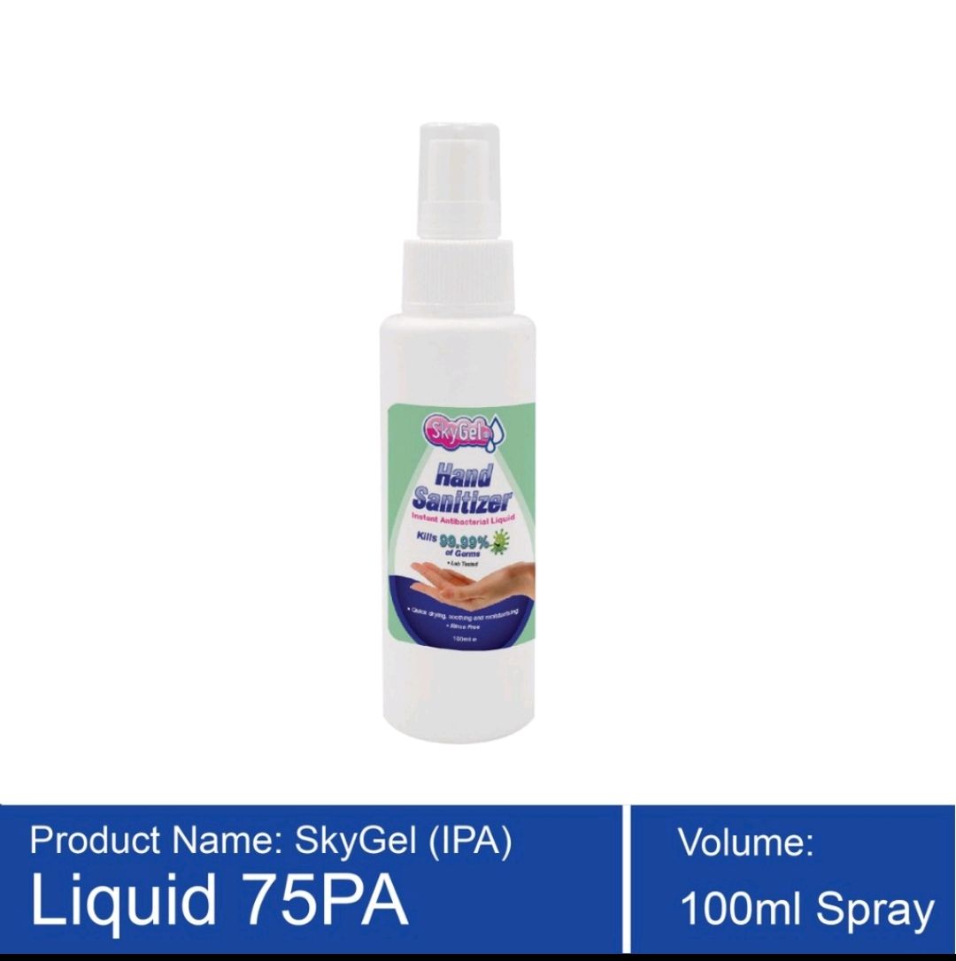Skygel Hand Sanitizer 100ml Kills 99% of Germs KKM Approved