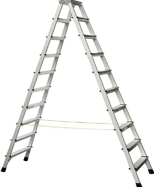 SE SETIA ELECTRIC LADDER S/SIDE ALUMINIUM 10 STEP