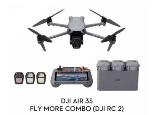 DJI Air 3S Fly More Combo (DJI RC 2)