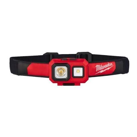Milwaukee Alkaline 450 Max Lumens Spot Flood Headlamp (AAA) HL-SF