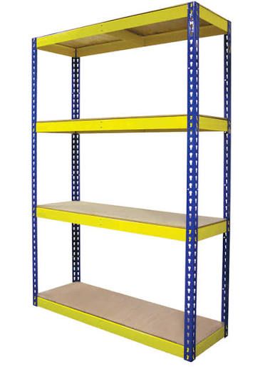 7′ (2100MM) BOLTLESS RACK / H7′ x L4′ x W1′ / 4 LAYER HEIGHT METAL RACK