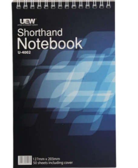 UEW Shorthand Note Pad U4002