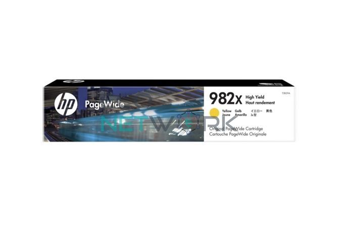 HP 982X High Yield PageWide Cartridge Yellow T0B29A