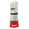 NOVAX 12鈥�White Leather Glove Protector for Electrical Insulation Rubber Gloves