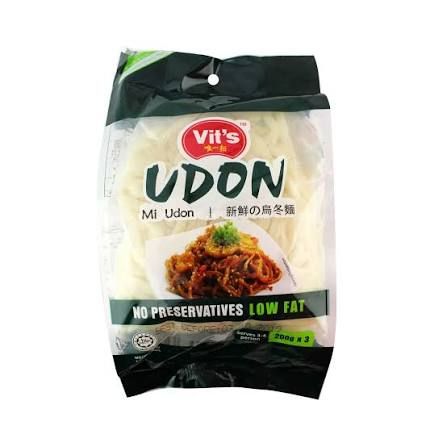Vit's Plain Udon 200g x 3pkts