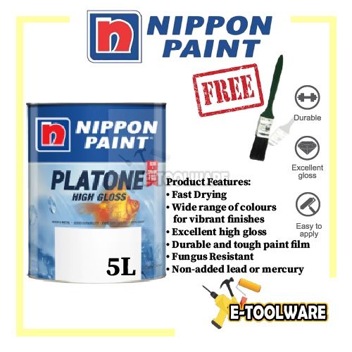 Nippon Paint Platone High Gloss 5L