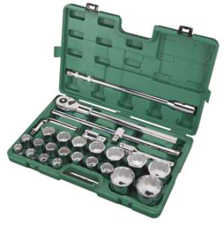Sata 26PC 3/4” x 1” DR.HEAVY DUTY SOCKET SET
